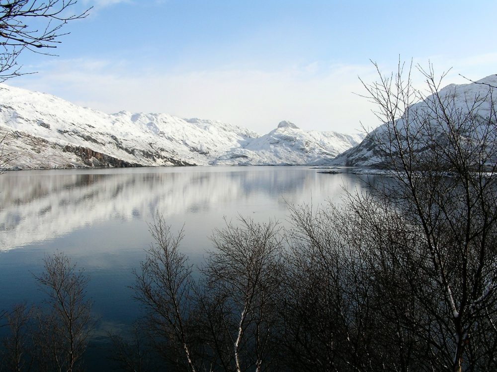 Loch Glencoul in Winter