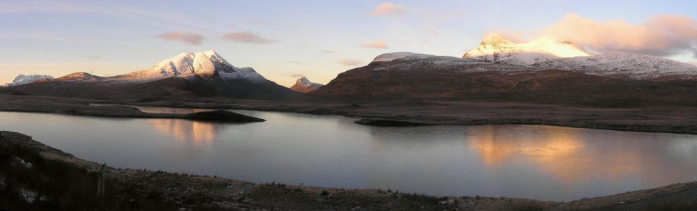View from Knockan Crag