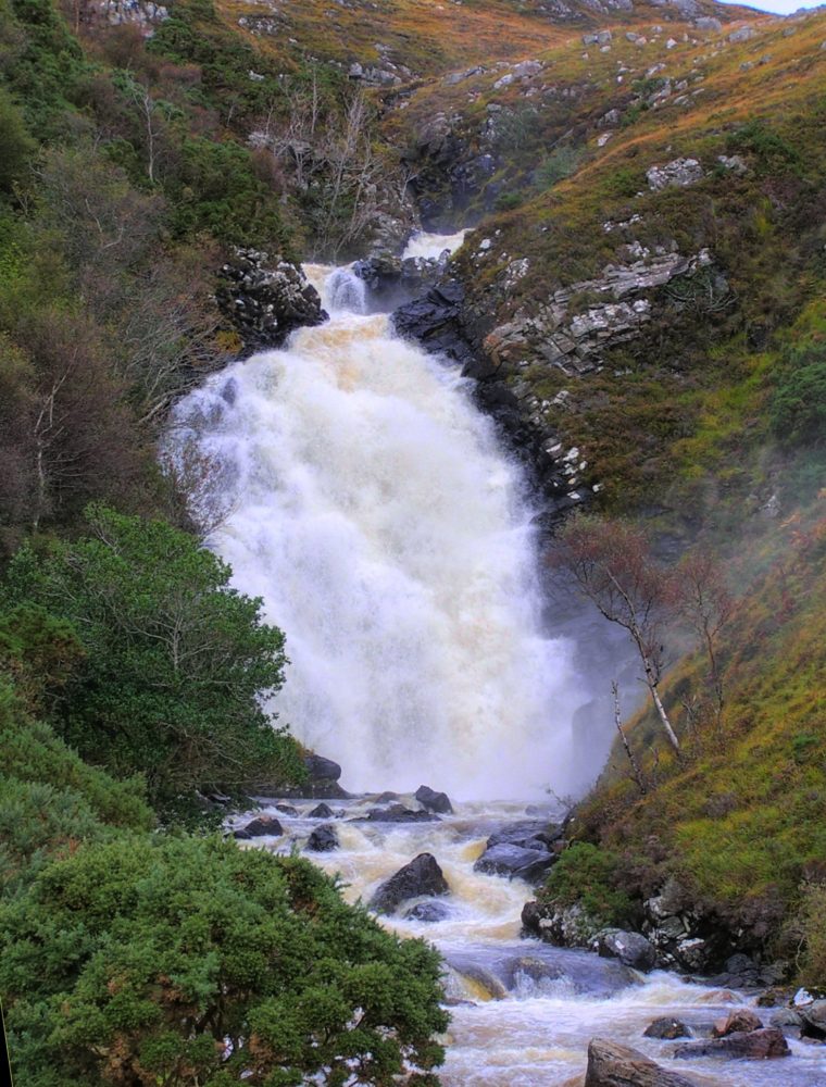 Waterfall on Maldie Burn
